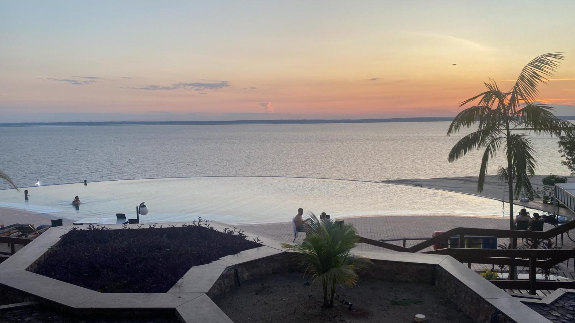1111 Studio De Luxo Com Vista Deslumbrante Para O Rio Manaus Exterior foto